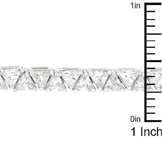 Divinity Trillion Cut Tennis Bracelet