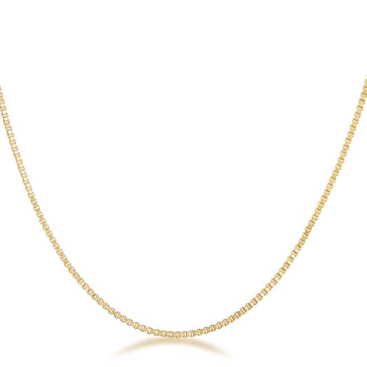 Dainty Golden Rolo Chain - 1mm