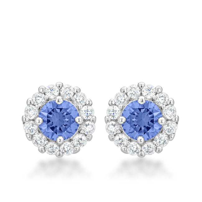 Beautiful Bella Bridal Light Purple Earrings
