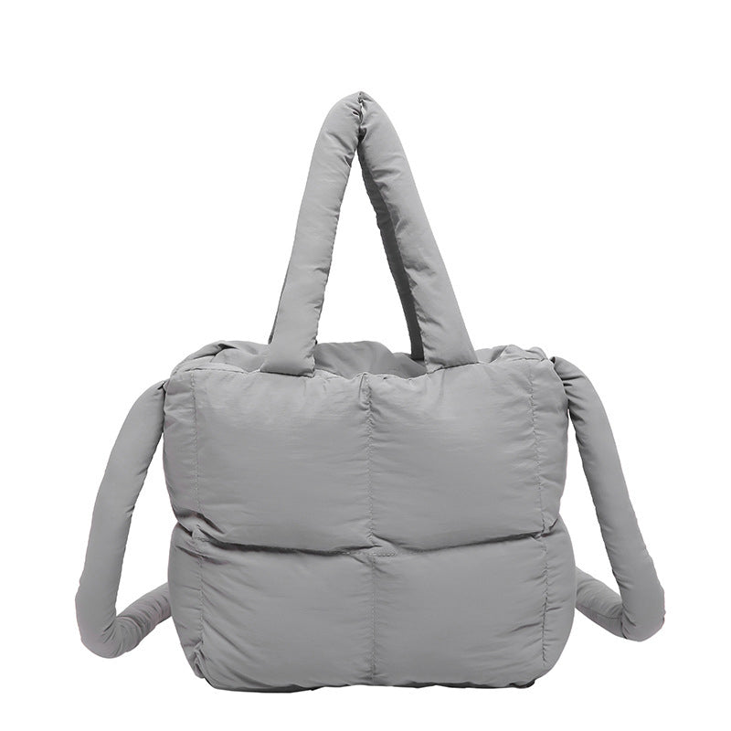 Jacie Puffer Crossbody Mini Tote Bag