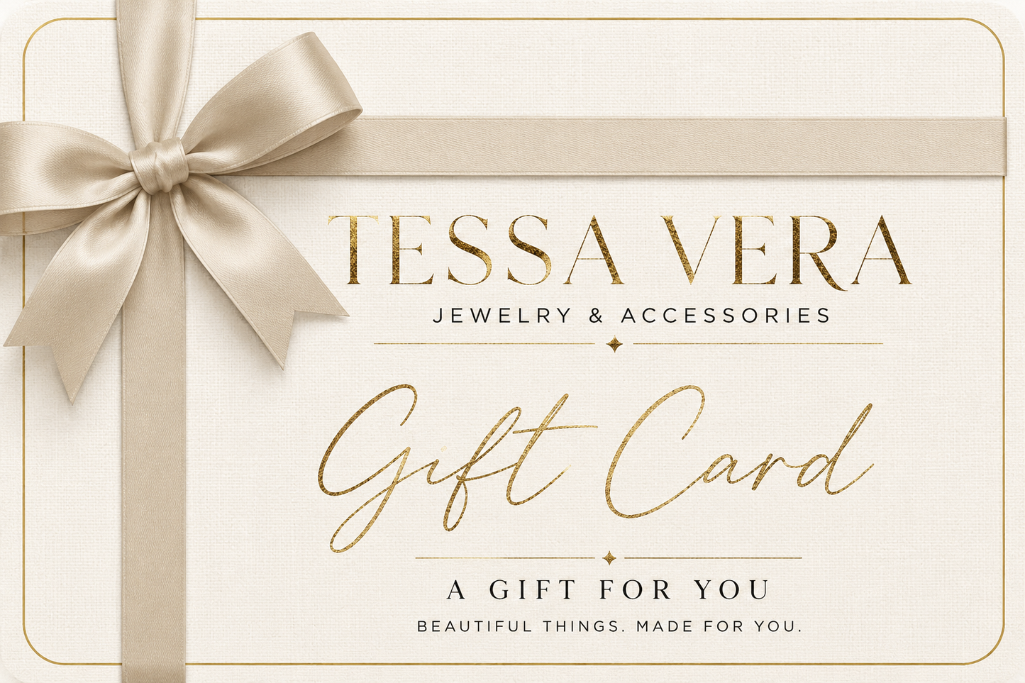 Tessa Vera Gift Card