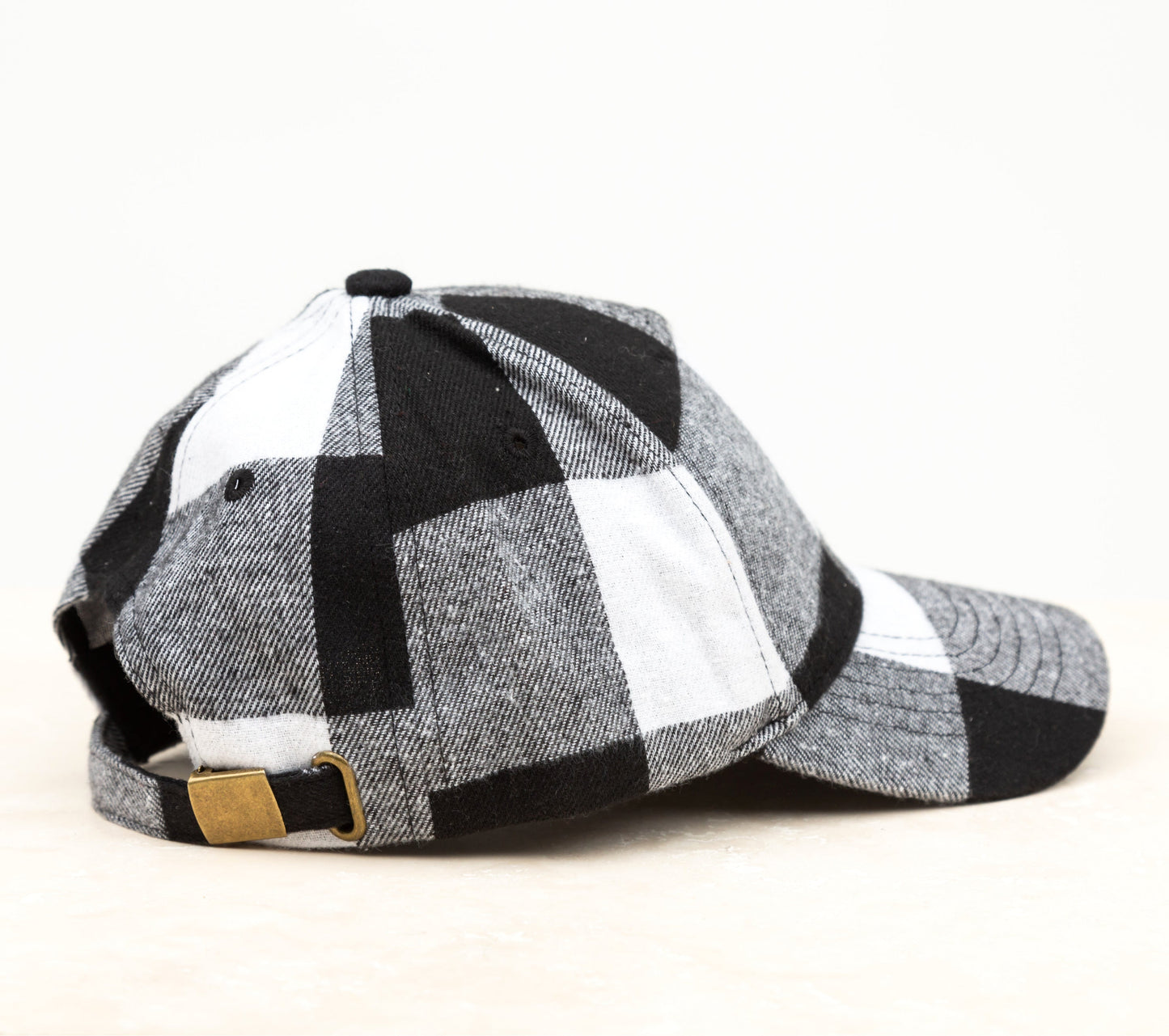 Fall Plaid Ball Cap