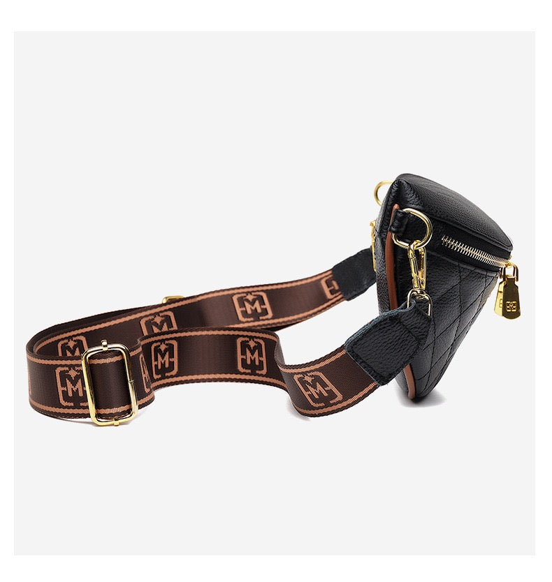 Myra Quilted Crescent Sling Bag
