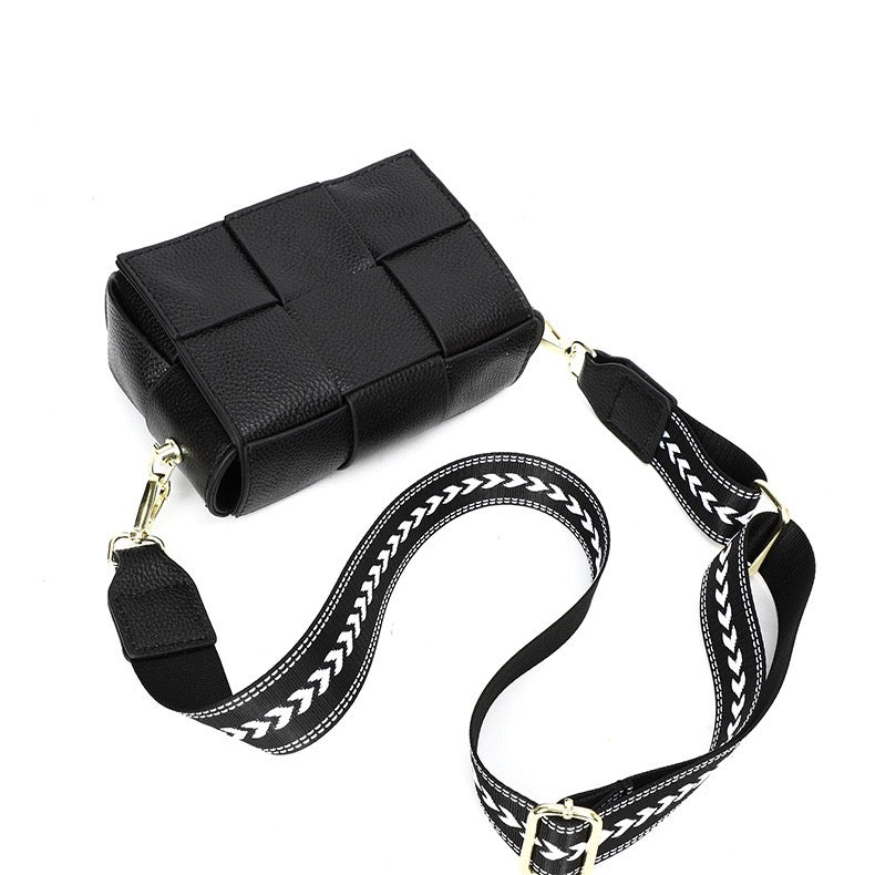 Margot Foldover Leather Crossbody Bag