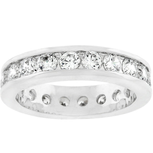 Classic Lustrous Eternity Band