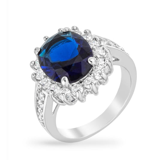 Blue Cambridge Elegant 6.6CT Ring