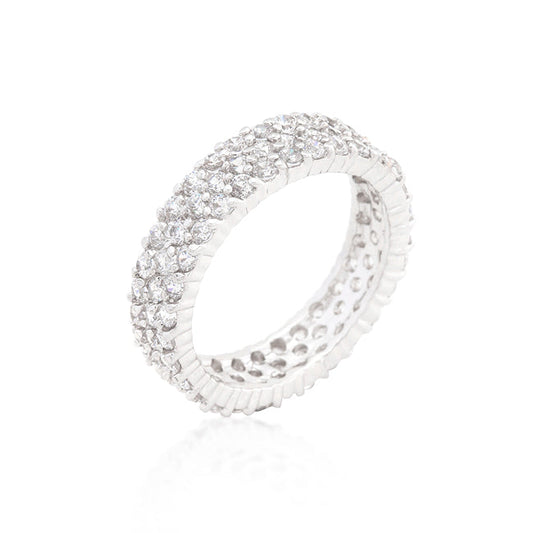 Pave Eternity Band Ring