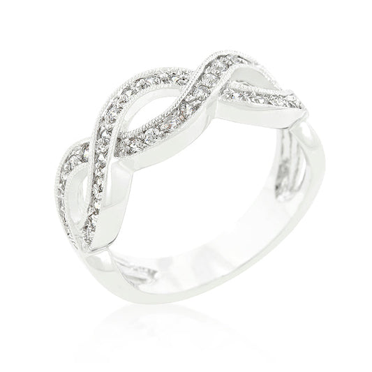 Classic Cubic Zirconia Infinity Band