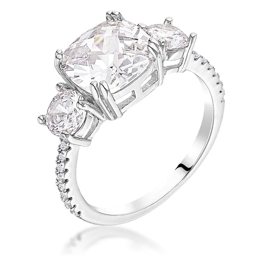 The Modern Royal Elegance Micro Pave Ring