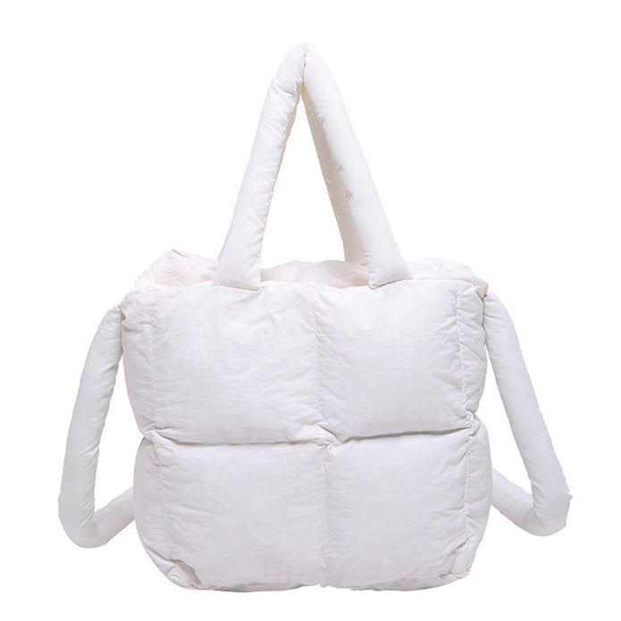 Jacie Puffer Crossbody Mini Tote Bag
