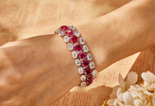 Gorgeous Couture Bracelet Oval Cubic Zirconia
