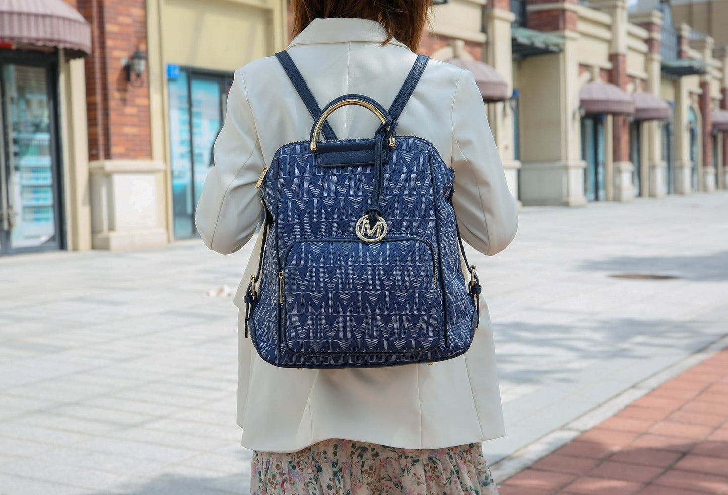 MKF Collection by Mia K. - Cora Signature Backpack