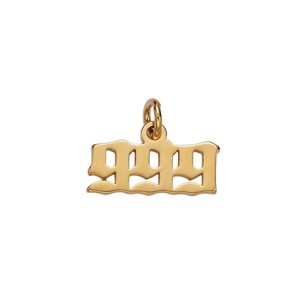 24K Gold Filled Angel Number Numerology Minimalist Mini Charm