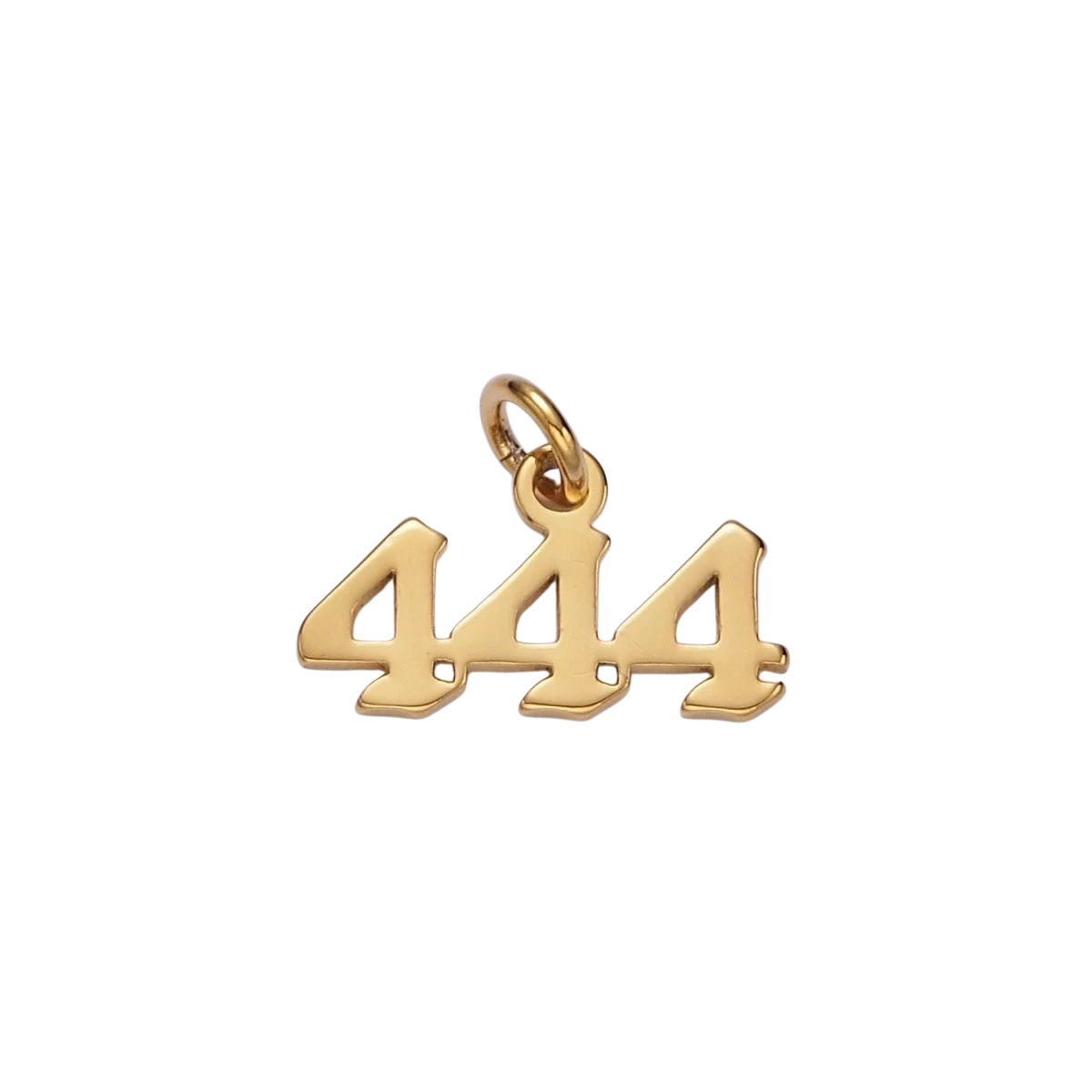24K Gold Filled Angel Number Numerology Minimalist Mini Charm